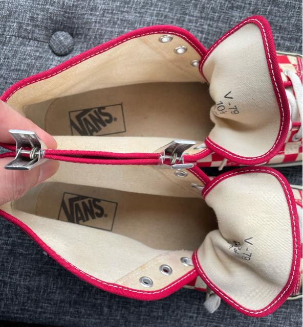 fbhXgbN 90's  VANS OFF THE WALL `FbJ[  I[X^[ 28.5cm / re[W