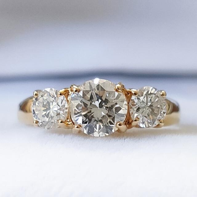 _Ch O K18YG 1.00ct 2.3g  ANZT[/v 