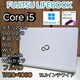 FUJITSU LIFEBOOK Corei5 20GB SSD512GB DVD WebJ Windows11