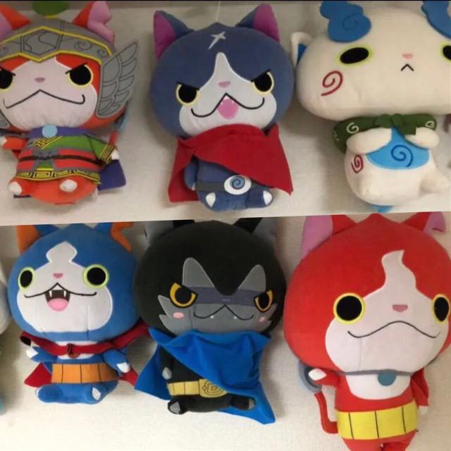妖怪ウォッチ　ぬいぐるみ　まとめ売り 妖怪ウォッチ ぬいぐるみ まとめ売り - メルカリ