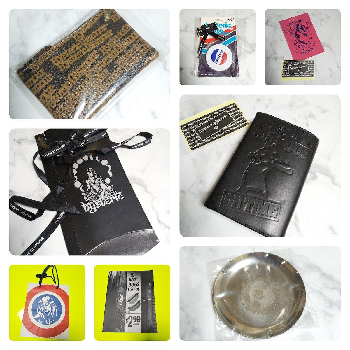 レア☆HYSTERIC GLAMOUR/ヒステリックグラマー☆ポーチ&皮革財布