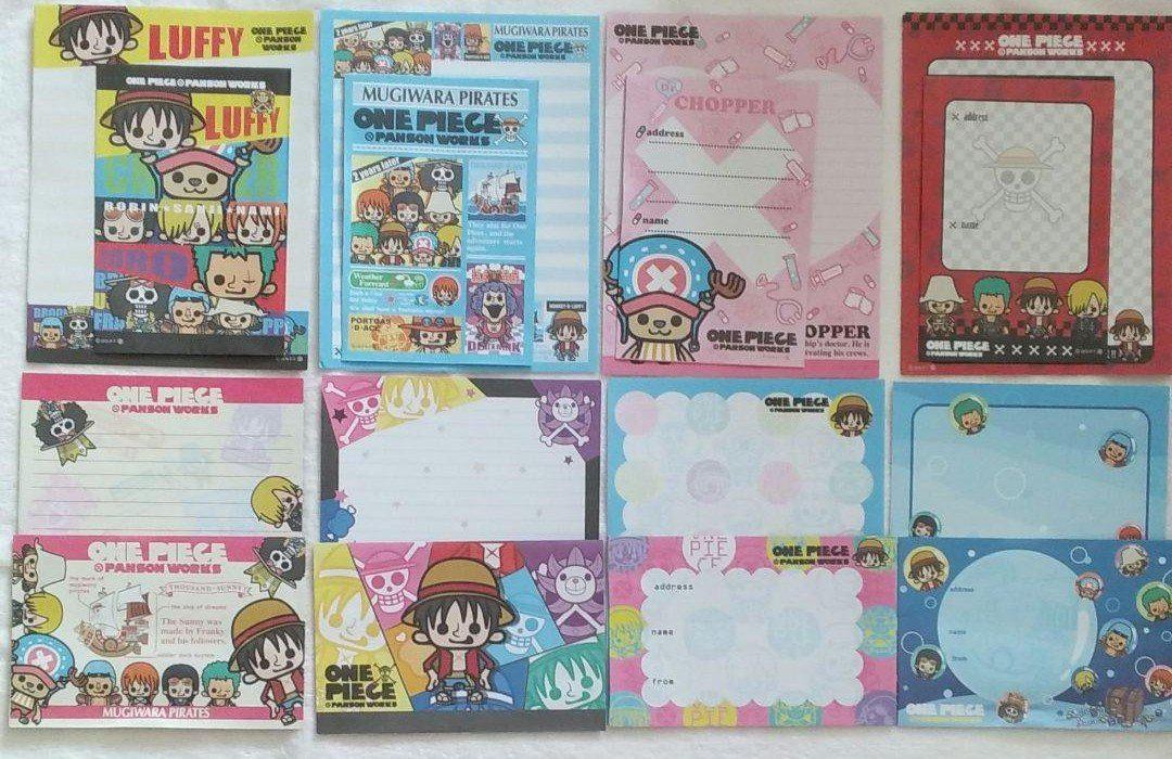 ワンピース ONEPIECE アニメ 初期 レターセット 当時品 グッズ ワンピース ONEPIECE アニメ 初期 レターセット 当時品 グッズ
