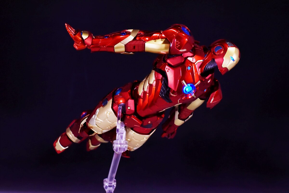 中古 千値錬 RE:EDIT IRON MAN 　 IRON PATRIOT Re:Edit Iron Man #03: Iron Patriot Action Figure: Marvel