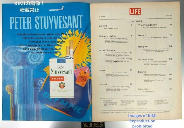  Ct }KW 1967 724 Rare LIFE Magazine JULY 24 1967 Vol.43 No.  {/G 