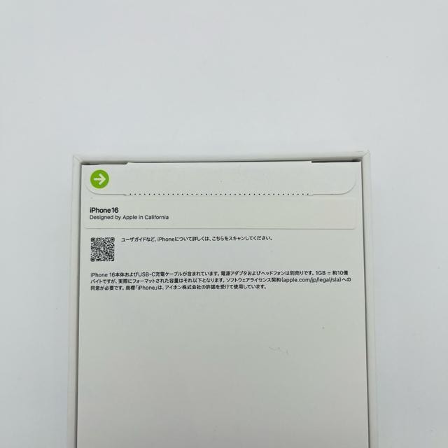 Vi iPhone 16 128 GB SIMt[ u[  Ɠd/AV 