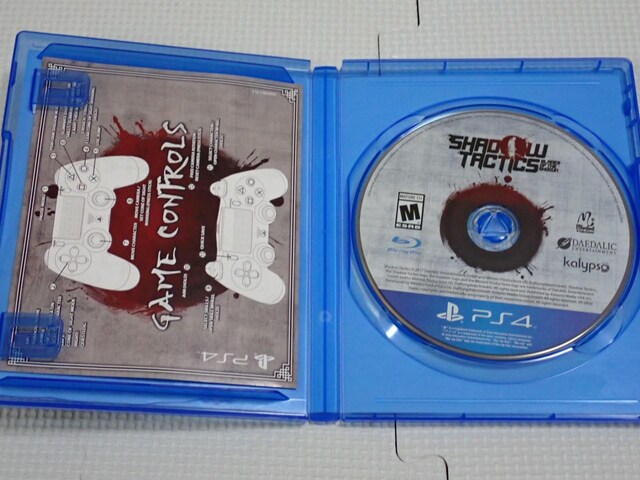 PS4SHADOW TACTICS BLADES OF THE SHOGUN CO kĔ  Q[{/\tg 