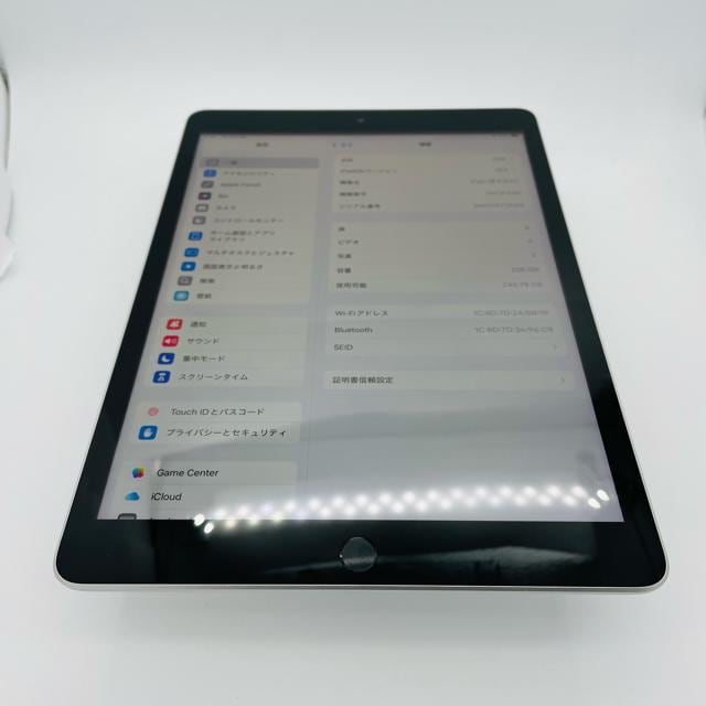 A dr89% iPad 9 9@256 GB Vo[@Wi-Fi {  PC{/Ӌ@ 