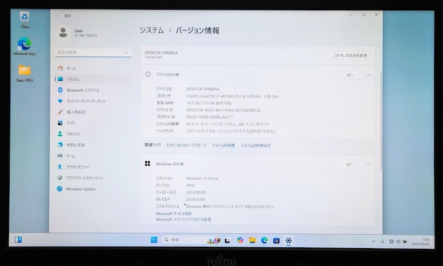 FUJITSU LIFEBOOK Corei7 16GB SSD512GB Windows11 DVD Excel Word  PC{/Ӌ@ 
