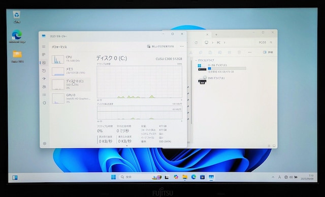 FUJITSU LIFEBOOK Corei7 16GB SSD512GB Windows11 DVD Excel Word  PC{/Ӌ@ 