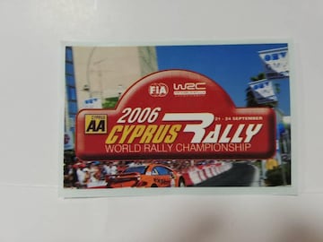WRC XebJ[ 2006 LvXE[WORLD RALLY CHAMPIONSHIP