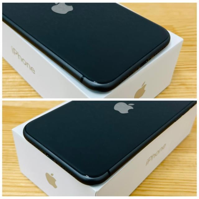 B 100% iPhone 11 64 GB SIMt[ ubN {  Ɠd/AV 