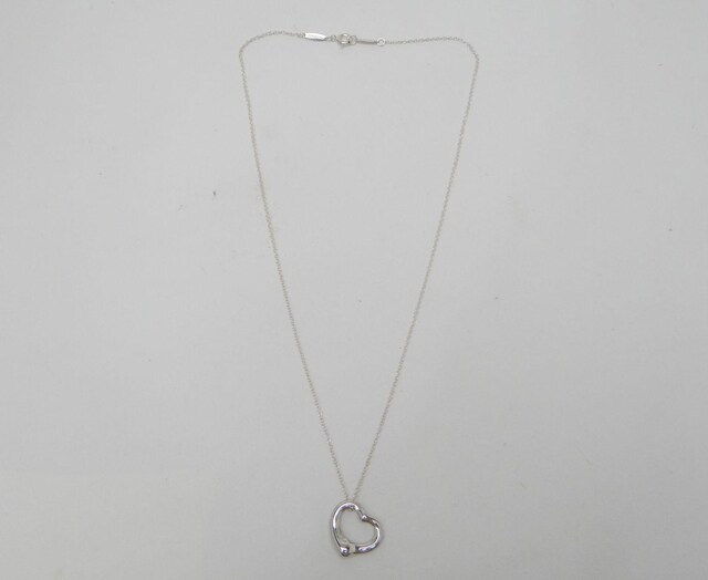 TIFFANY&CO. eBt@j[ GTEybeB I[vn[g lbNX y_g SV925USED  uh 