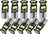 T10 LED電球 白色光 爆発ライト194 168 W5W LED電球 12V 自動車用 6000K LED電球 10個セット