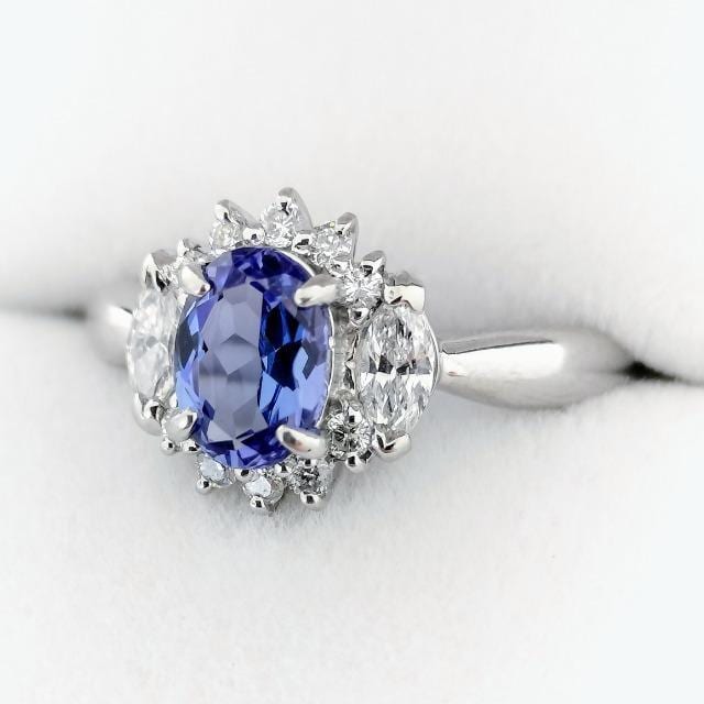 WG[}L _Ch~^UiCg O Pt850 0.80ct 0.45ct 6.0g  ANZT[/v 