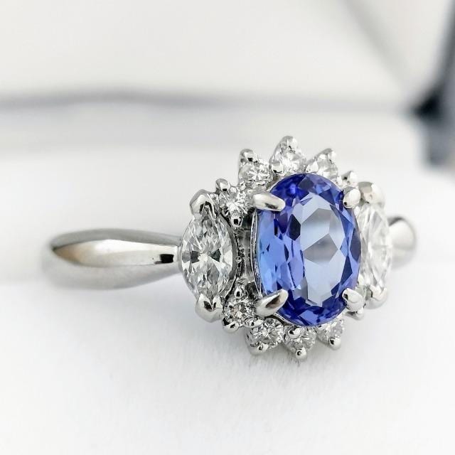 WG[}L _Ch~^UiCg O Pt850 0.80ct 0.45ct 6.0g  ANZT[/v 