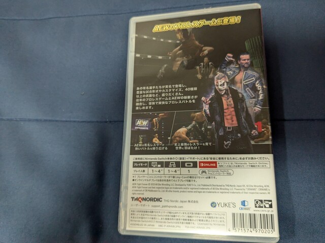 AEW FIGHT FOREVER@Switch