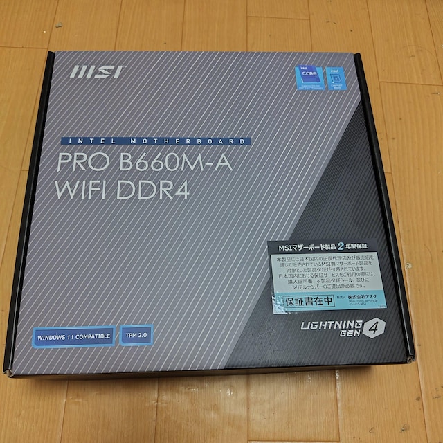 MSI PRO B660M-A WIFI DDR4   PC{/Ӌ@ 