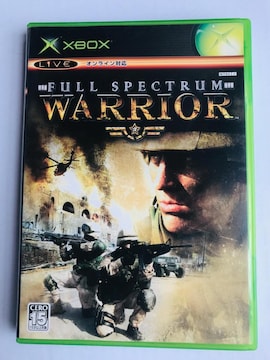 FULL SPECTRUM WARRIOR t@XyNg@EHA[@Xbox Japanese version