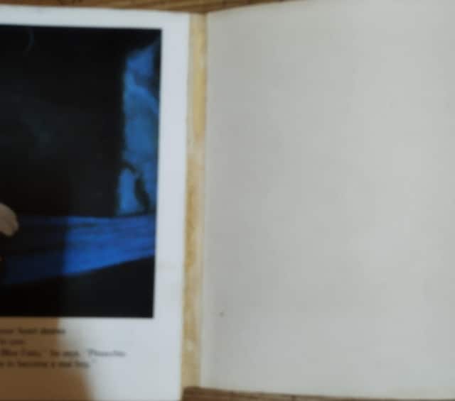 Walt Disney's Pinocchio 1982NŃfBYj[ smLI  {/G 