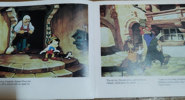 Walt Disney's Pinocchio 1982NŃfBYj[ smLI  {/G 