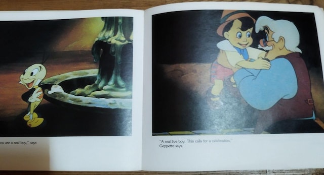 Walt Disney's Pinocchio 1982NŃfBYj[ smLI  {/G 