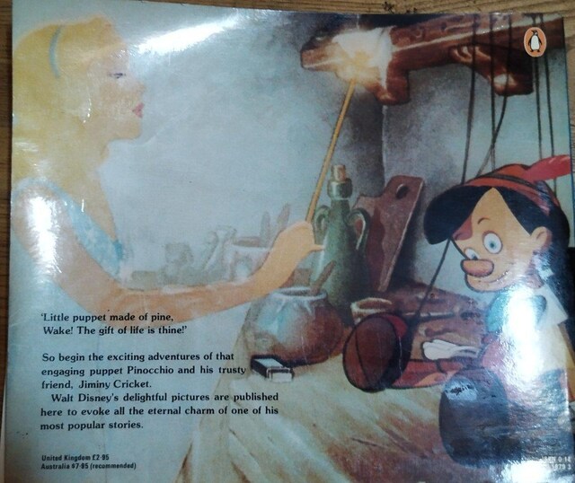 Walt Disney's Pinocchio 1982NŃfBYj[ smLI  {/G 