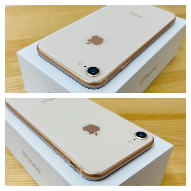C 100% iPhone 8 256 GB SIMt[ S[h {  Ɠd/AV 