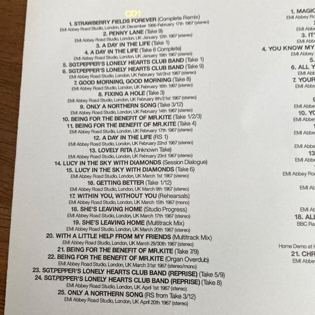 A 2g@THE BEATLES / ALL THESE YEARS 1967- ANTHOLOGY r[gY  ^gObY 
