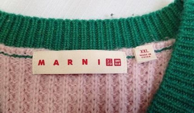 MARNI }j~UNIQLO jN^э@jbgxXg@VlbN^O[^傫TCYXXL  t@bV 