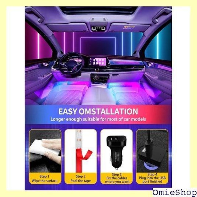 ԗpLEDe[vCg tbgCg  ArG  USB&VK[\Pbg 2틋d 12V 48SMD 208  /oCN