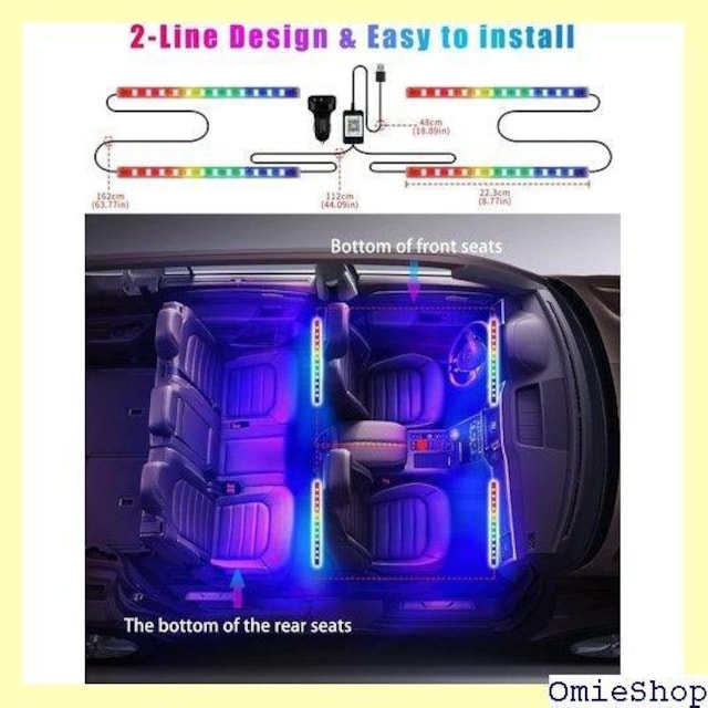 ԗpLEDe[vCg tbgCg  ArG  USB&VK[\Pbg 2틋d 12V 48SMD 208  /oCN