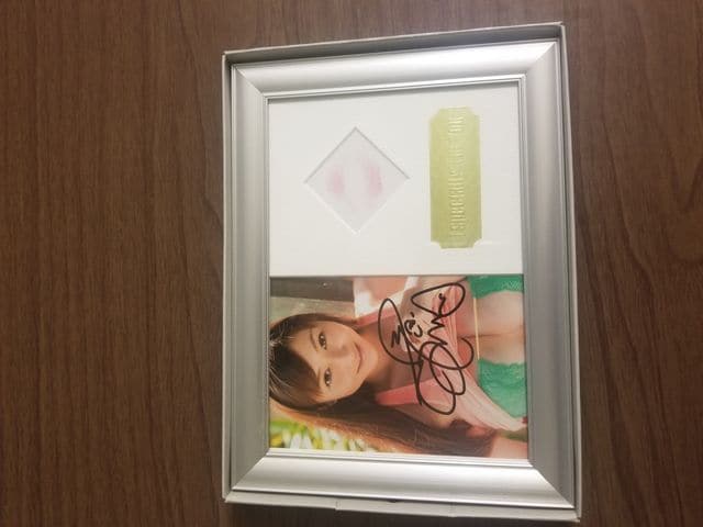 杉原杏璃　オーセンティックフレームコレクション　直筆サイン入り生写真 Yahoo!オークション - 杉原杏璃 直筆サイン入り生写真