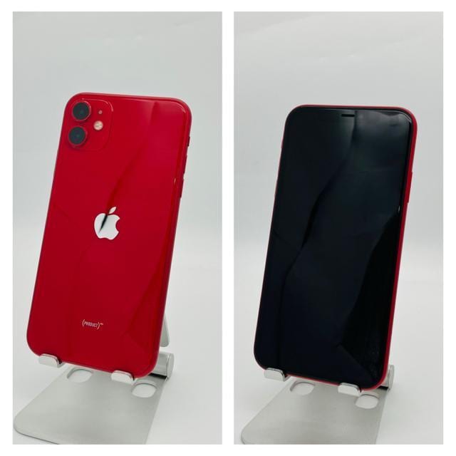 B 100% iPhone 11 64 GB SIMt[ bh {  Ɠd/AV 