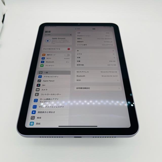 A dr90% iPad mini 6 256 GB Wi-Fi p[v@{  PC{/Ӌ@ 