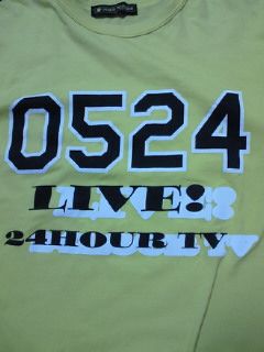 SMAP - レア■SMAP 香取慎吾 プロデュース 24時間テレビ Tシャツ LL＝XL ⑥ 24時間テレビ チャリティ Tシャツ ブラック SMAP 香取慎吾