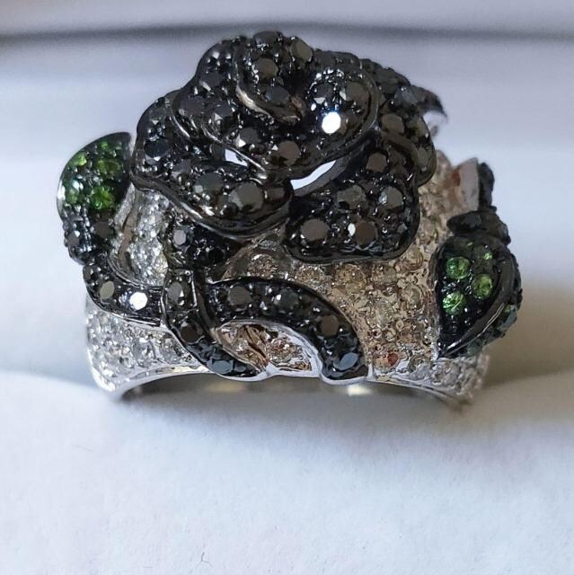 _Ch~ubN_Ch~O[K[lbg KN O K18WG 1.82ct 0.22ct 15.7g  ANZT[/v 