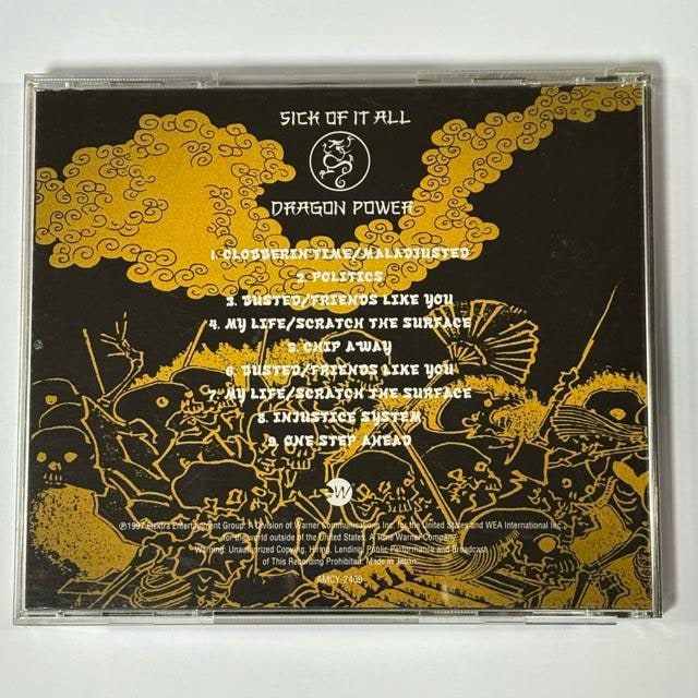 SICK OF IT ALL / DRAGON POWER  CD/DVD/rfI 