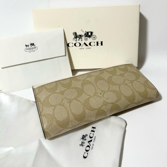 COACH R[` VOl`[ ܂蒷z PVC U[ t  uh 