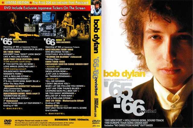 Bob Dylan 1965-1966 xXgCvW {ufB 3DVD 