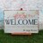 新品【ブリキ看板】Welcome/ようこそ! to my home