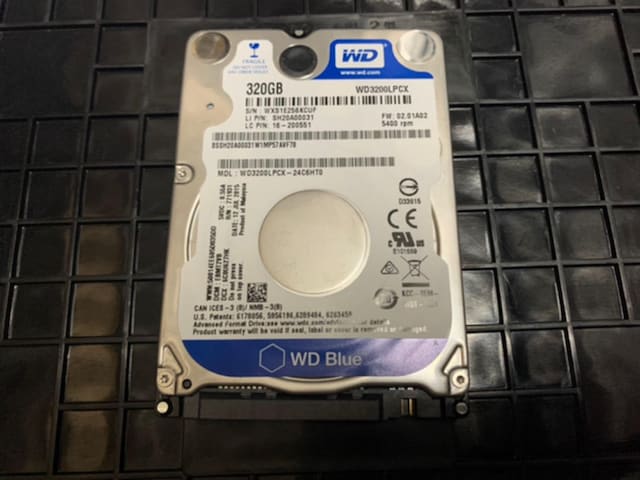 2.5inch WD 320GB Õi   PC{/Ӌ@ 