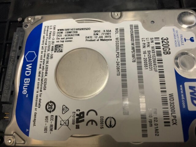 2.5inch WD 320GB Õi  PC{/Ӌ@ 
