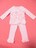 9-12Mmudpieベビーピンクローズセットアップ輸入服子供