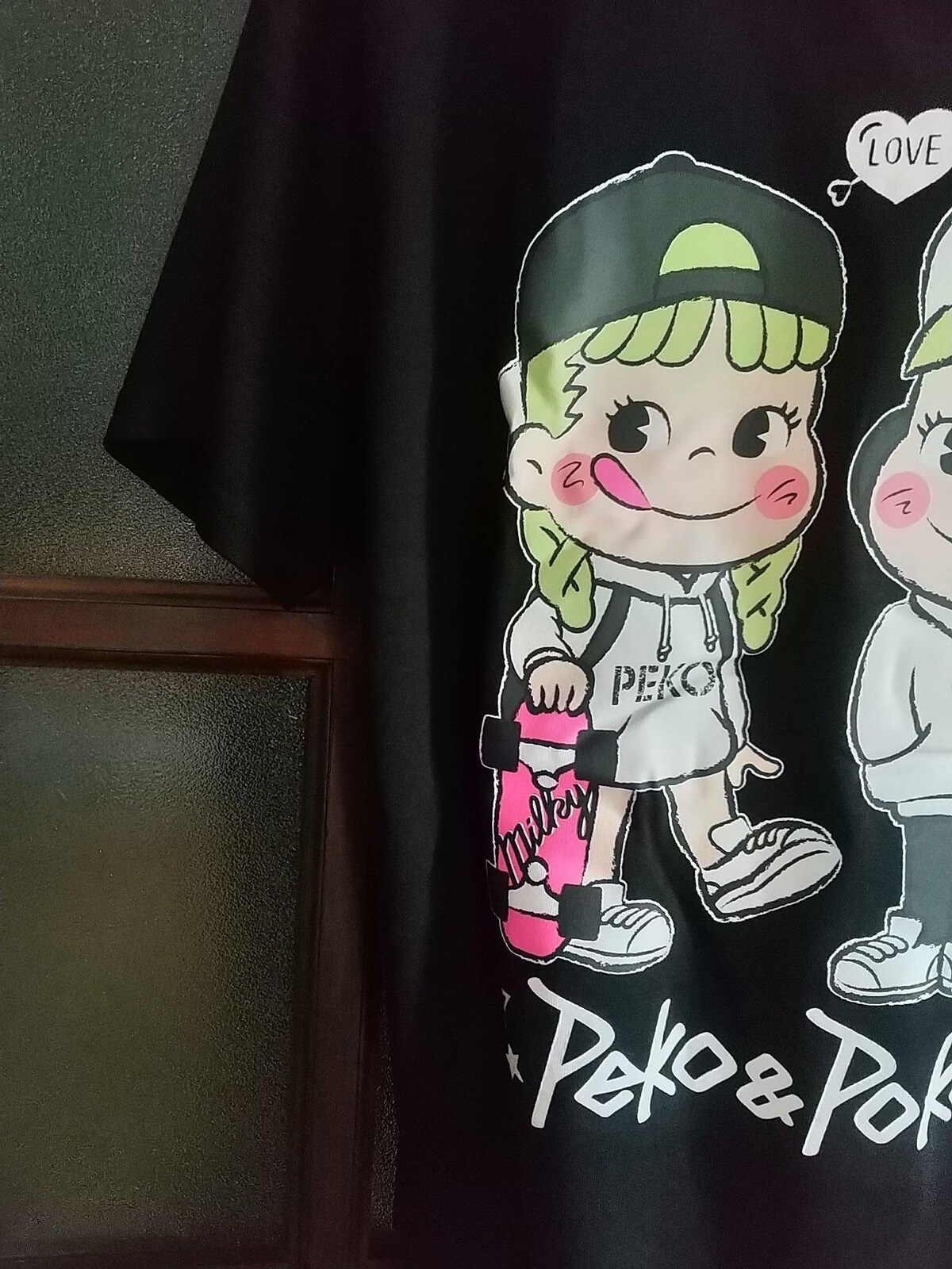 新品未使用　ペコちゃん　Tシャツ  半袖　半袖Tシャツ  ルームウェア 不二家 - 2022【L】ペコちゃん ルームウェア 半袖Tシャツ&ハーフ
