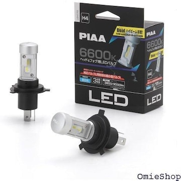PIAA wbhCg/tHOCgp LED 660 /Lo3000lm H4 ԌΉ 2 LEH170 384