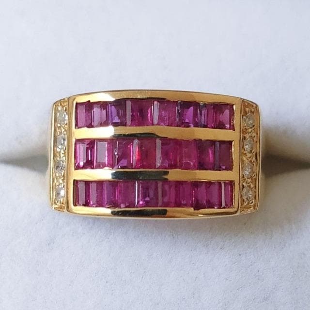 _Ch~r[ O K18YG 1.47ct 0.08ct 6.4g   ANZT[/v 
