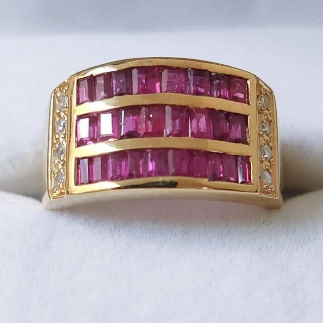 _Ch~r[ O K18YG 1.47ct 0.08ct 6.4g  ANZT[/v 