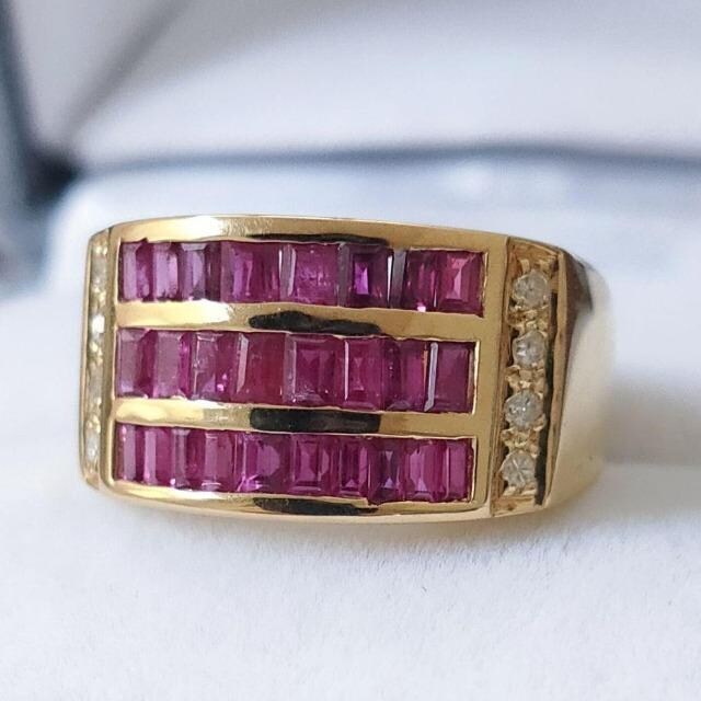_Ch~r[ O K18YG 1.47ct 0.08ct 6.4g  ANZT[/v 