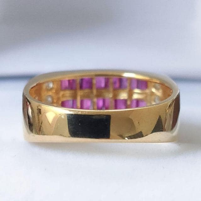 _Ch~r[ O K18YG 1.47ct 0.08ct 6.4g  ANZT[/v 