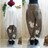 新品 レース シャーリング designデニム